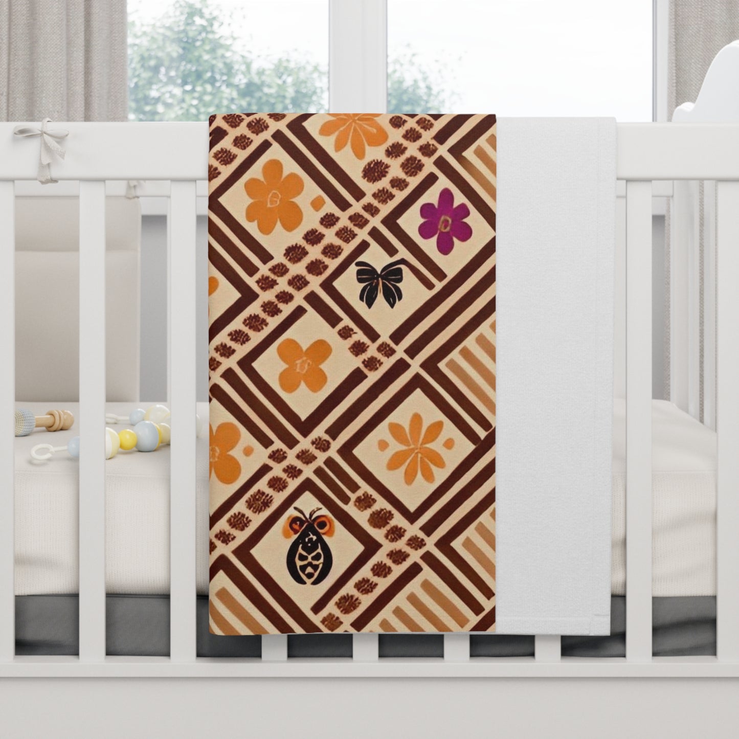 Ezzie Boo Cotton Baby Blanket