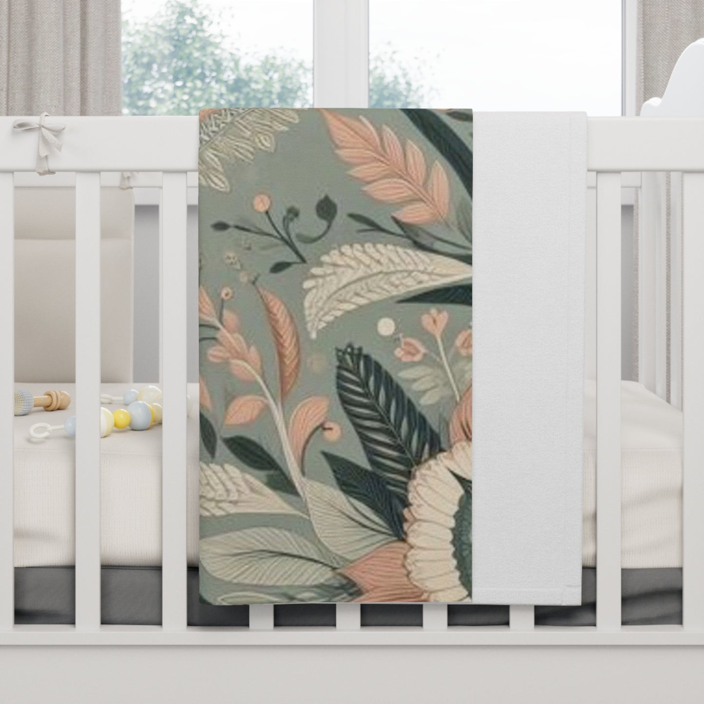 Personalized Sun Bonnet Baby Blanket