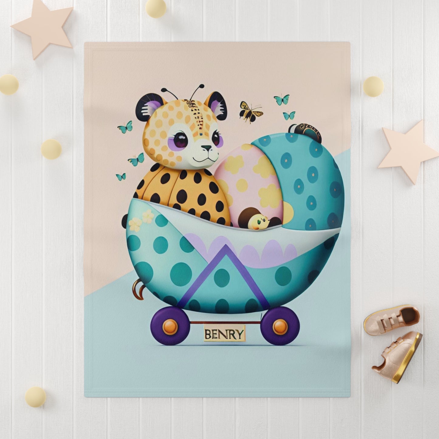 plush fleece baby blanket