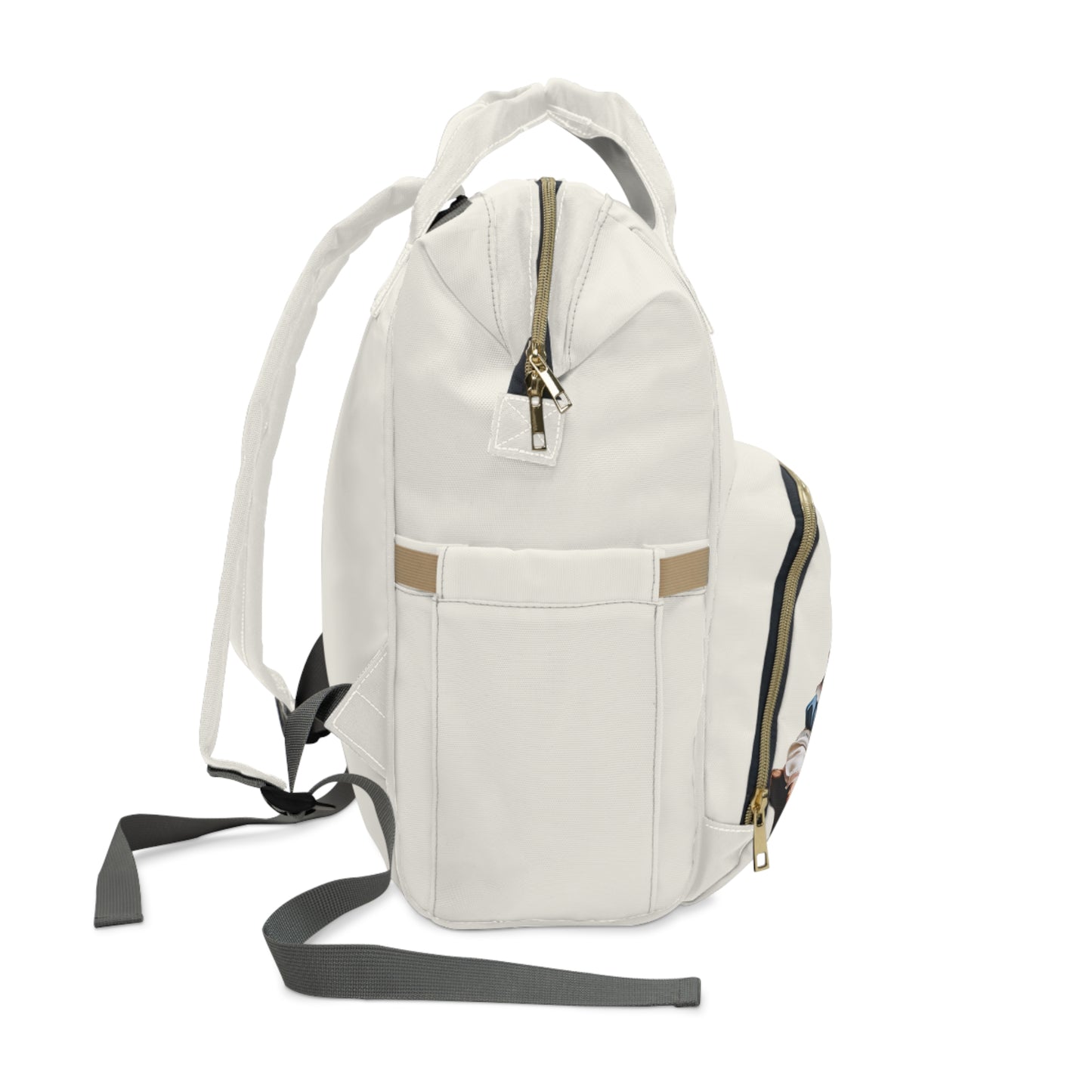 Leather Baby Bag Backpack