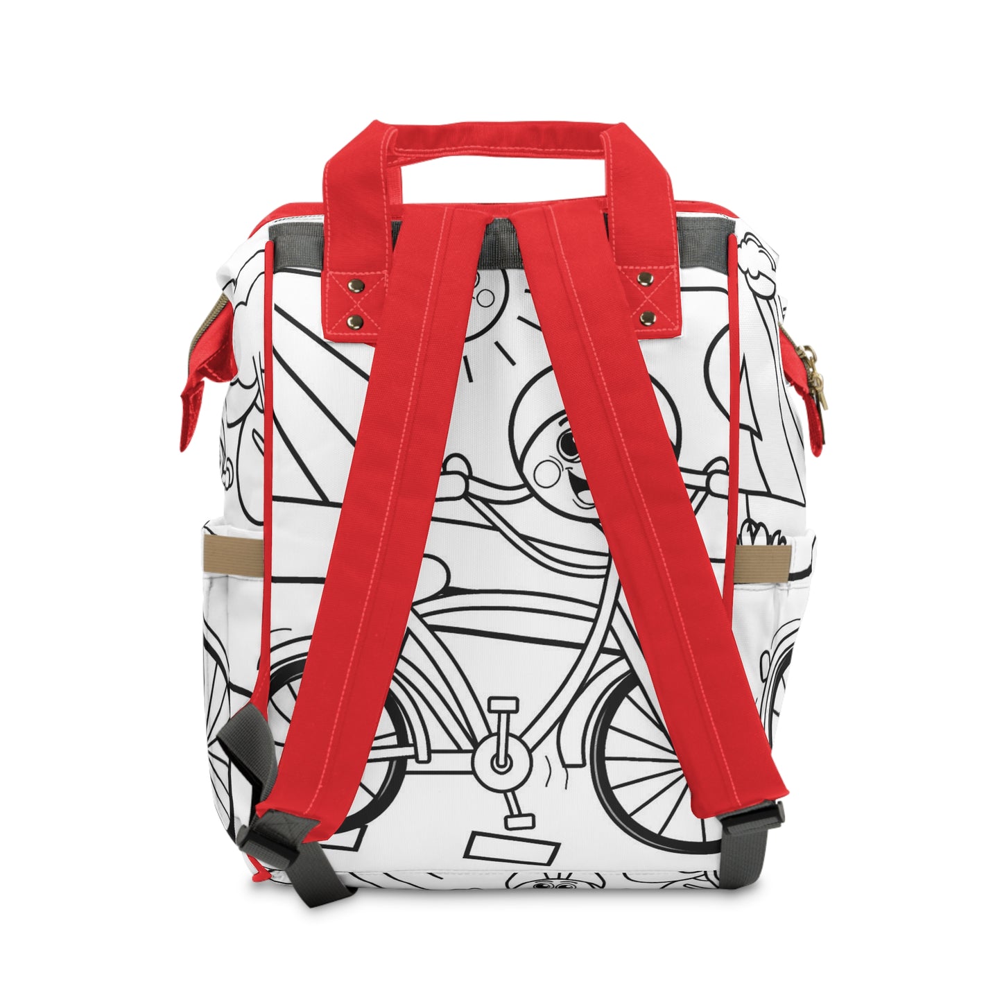 Riding Diaper Bag Backpack