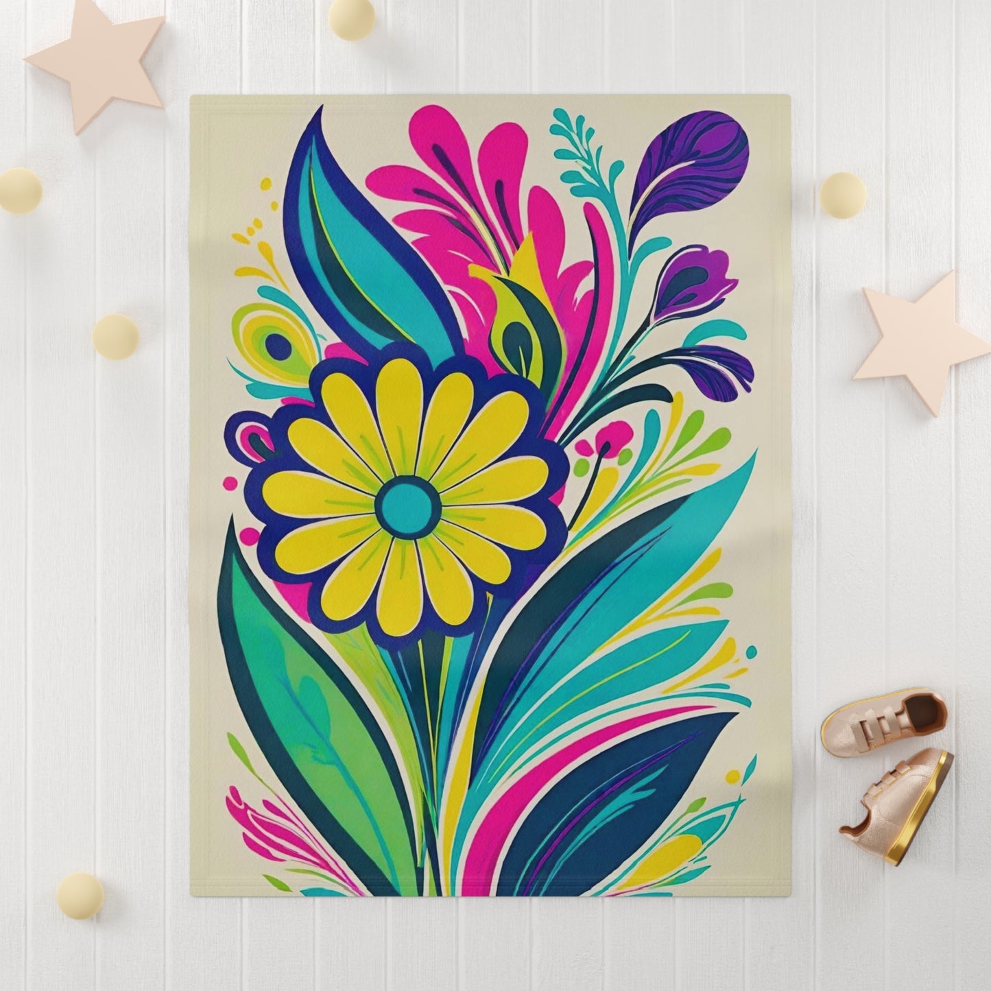 Lovely Petal Baby Blanket