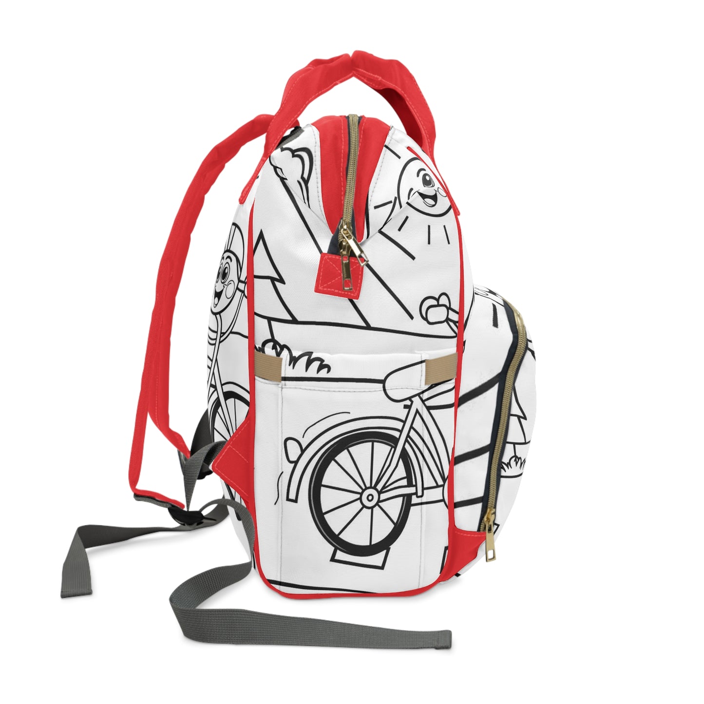 Riding Diaper Bag Backpack