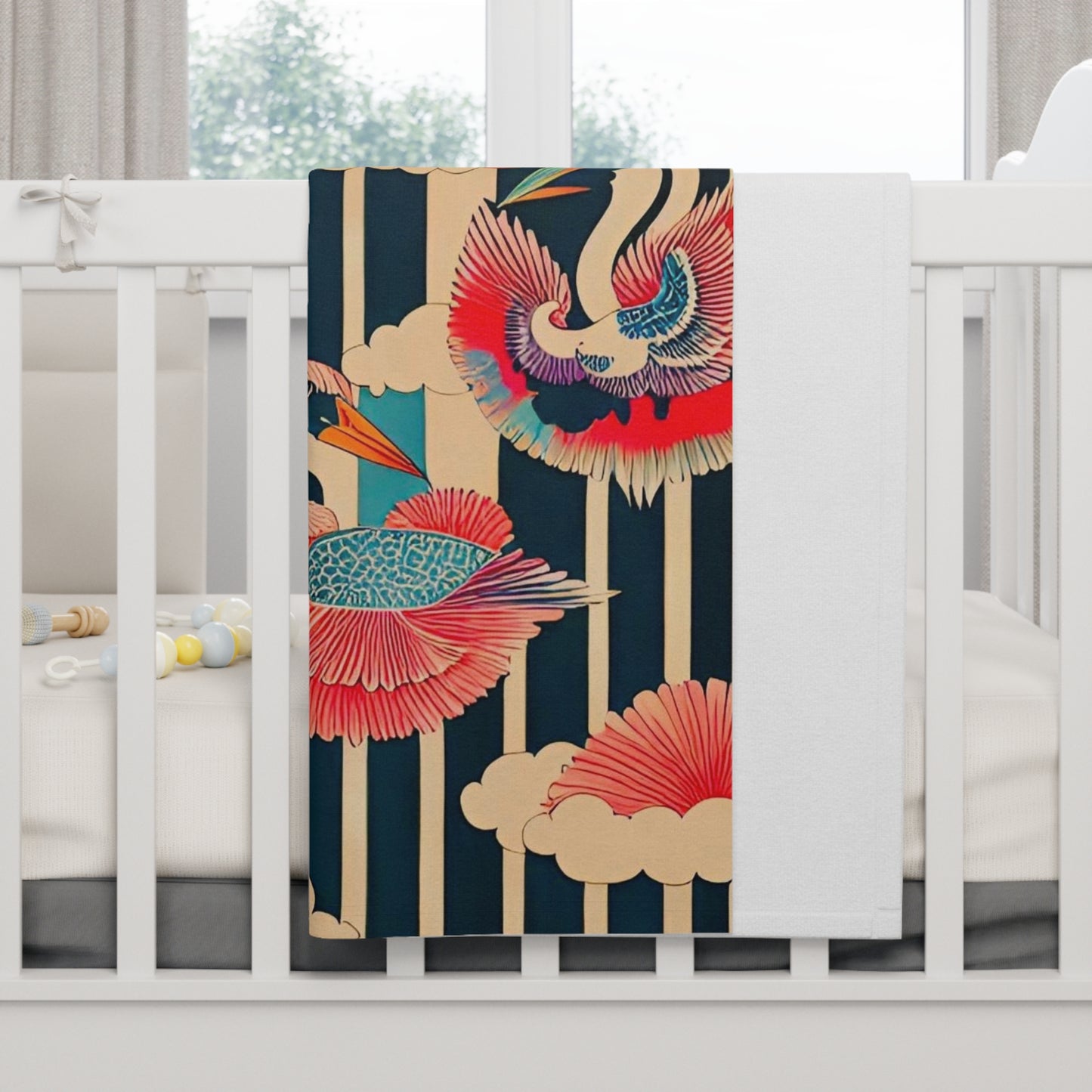 Pelican Cloud baby blanket