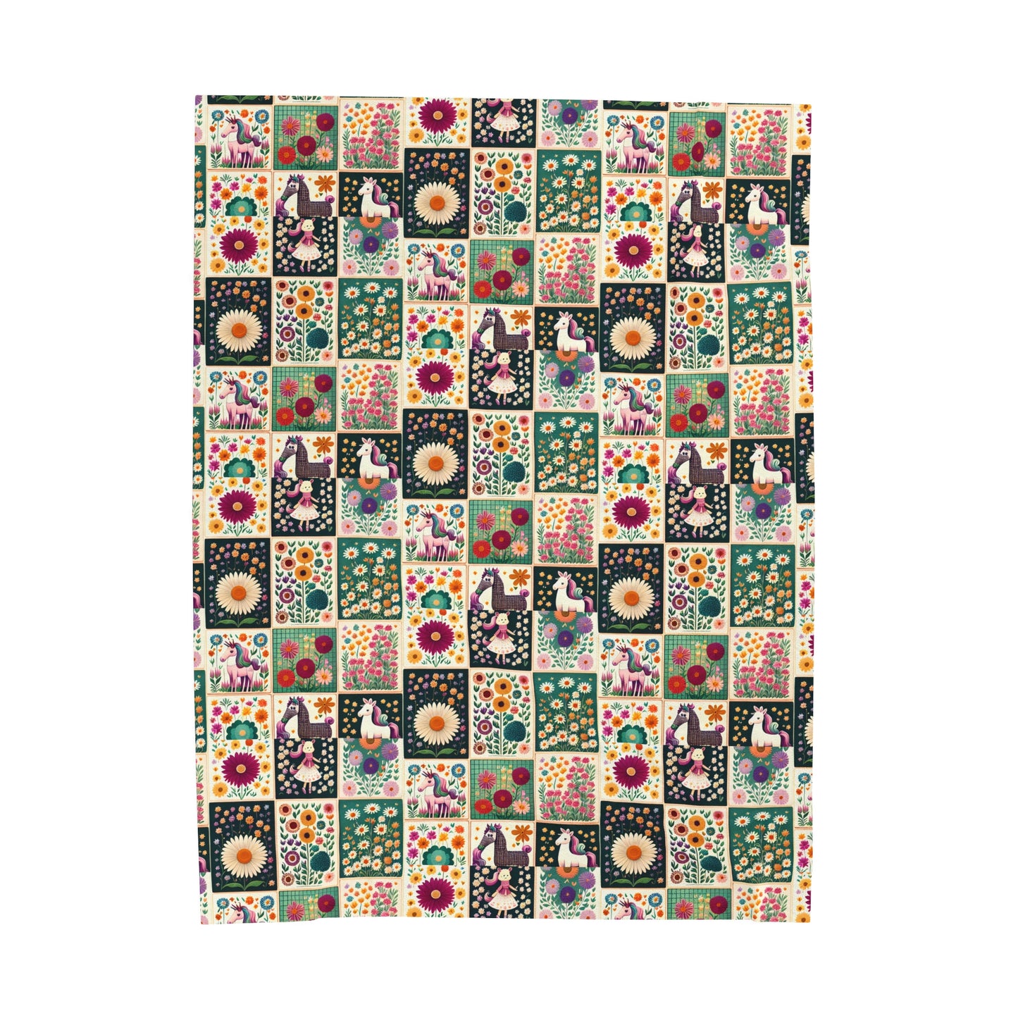 Girls Best Friend Velveteen Plush Blanket