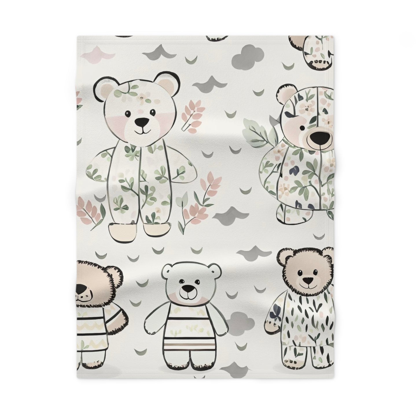 Personalized custom baby blanket
