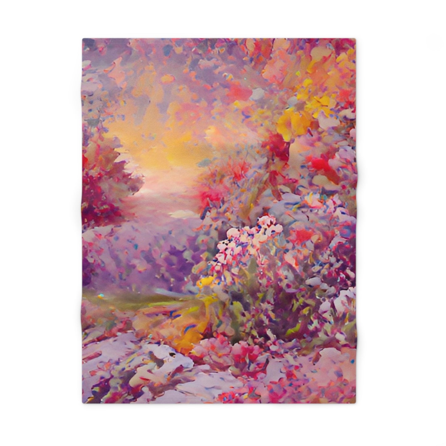 Floral Sky Blanket