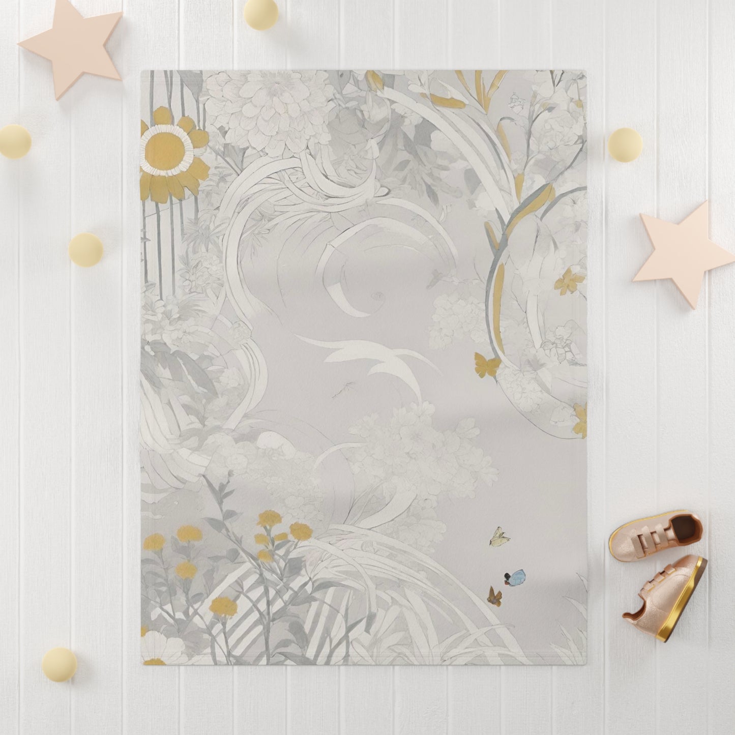 Soft Wind Personalized Baby Blanket