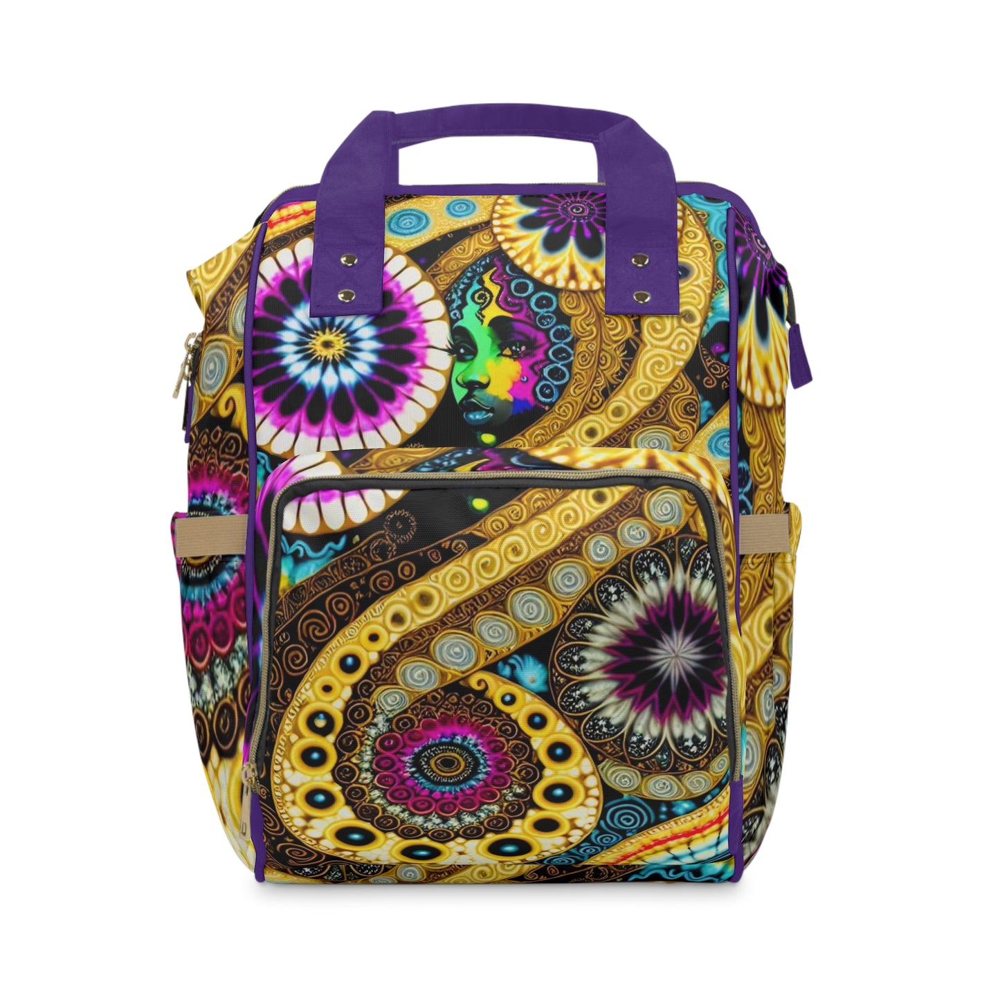 Glowing baby diaper bag