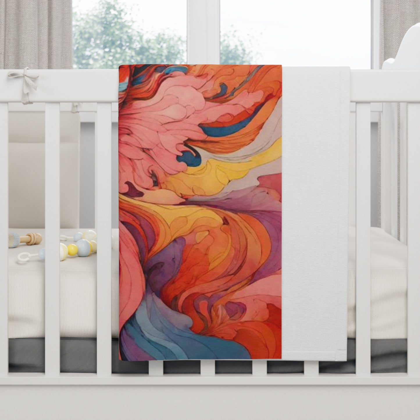 Personalized Fleece Baby Blanket - 30" x 40"