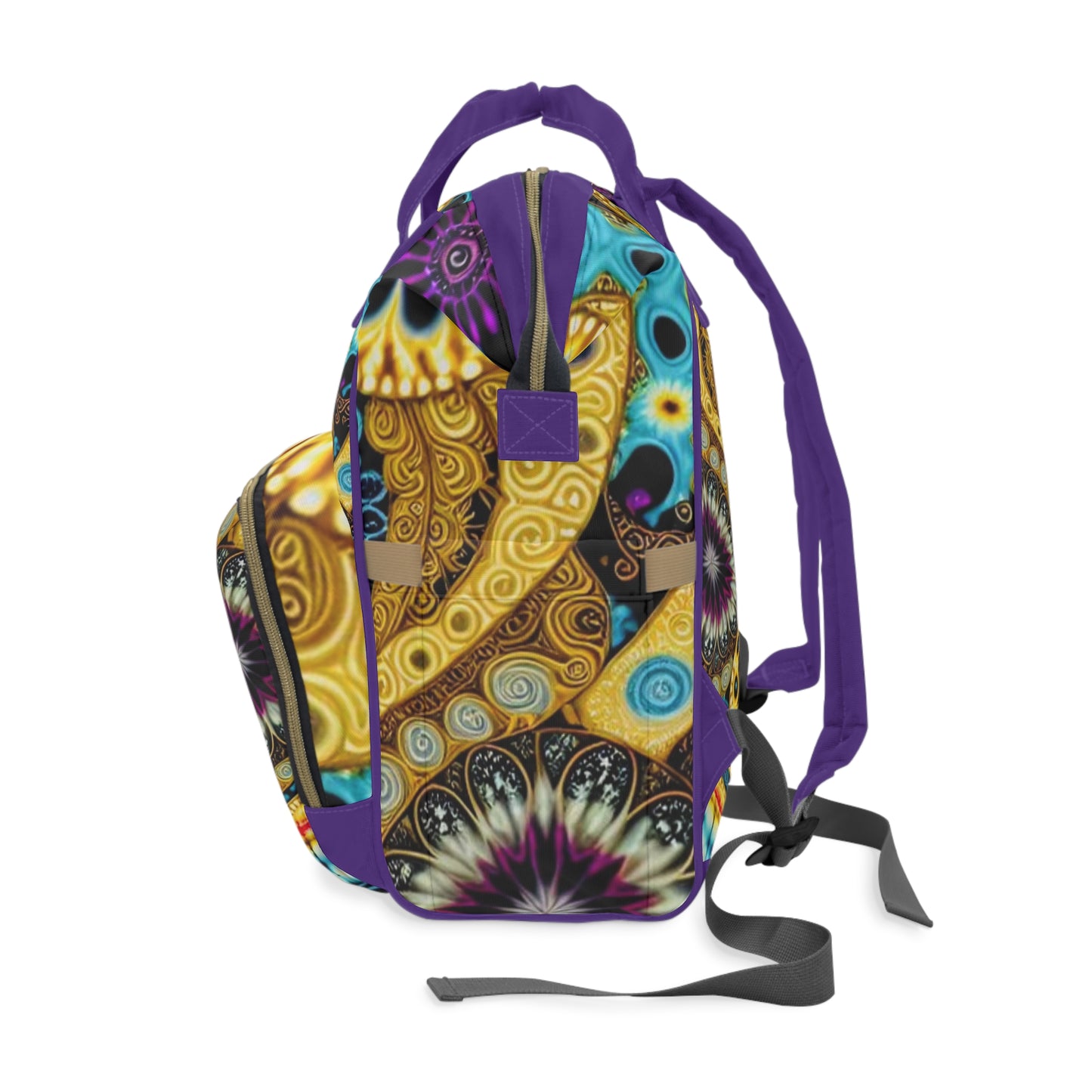 Glowing baby diaper bag