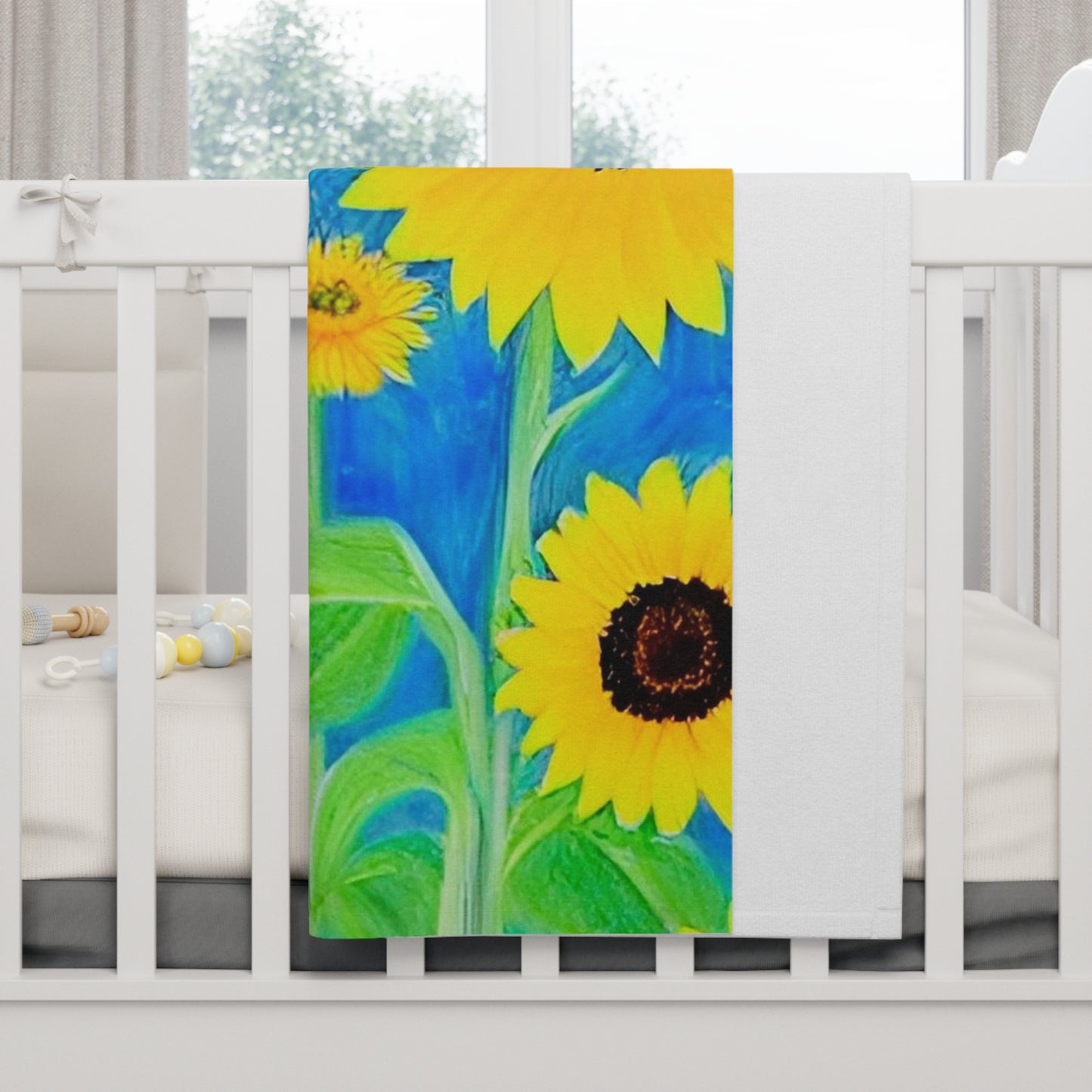 Blossom baby blanket