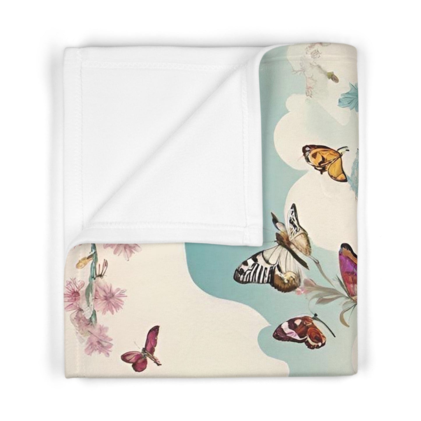 Giraffe Oasis Baby Blanket