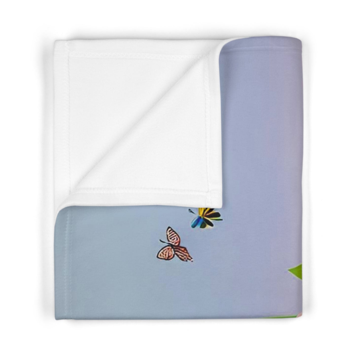 personalized fleece baby blanket