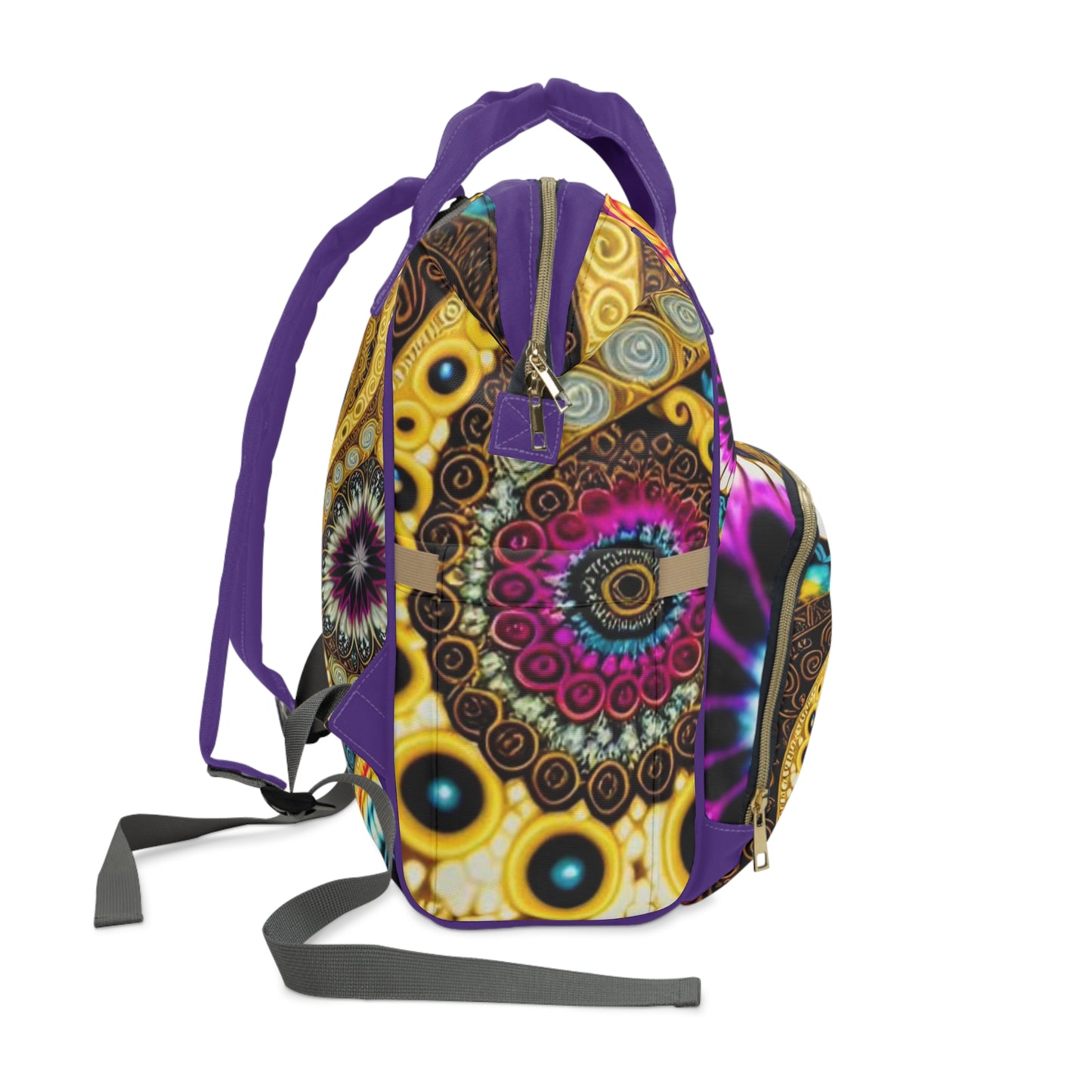 Glowing baby diaper bag