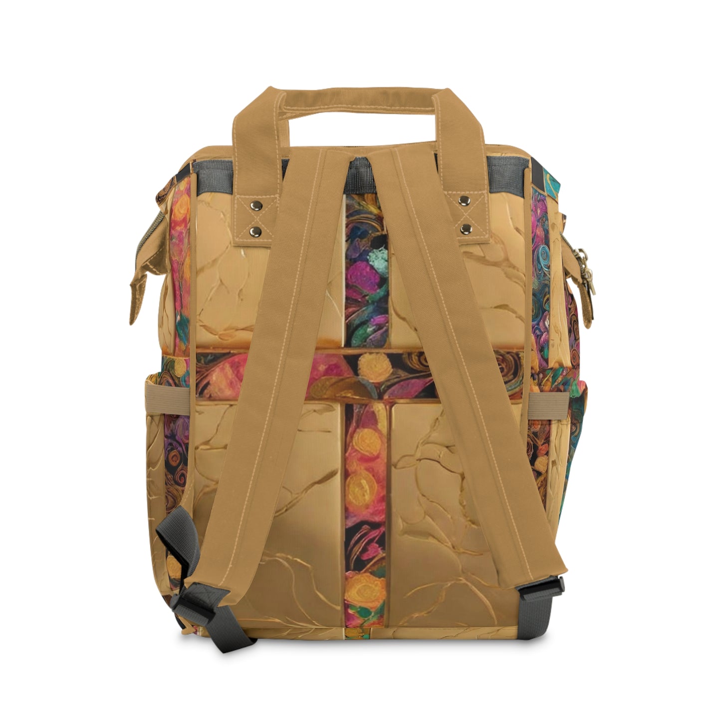 Bursts of the Rainbow Diaper Bag Backpack