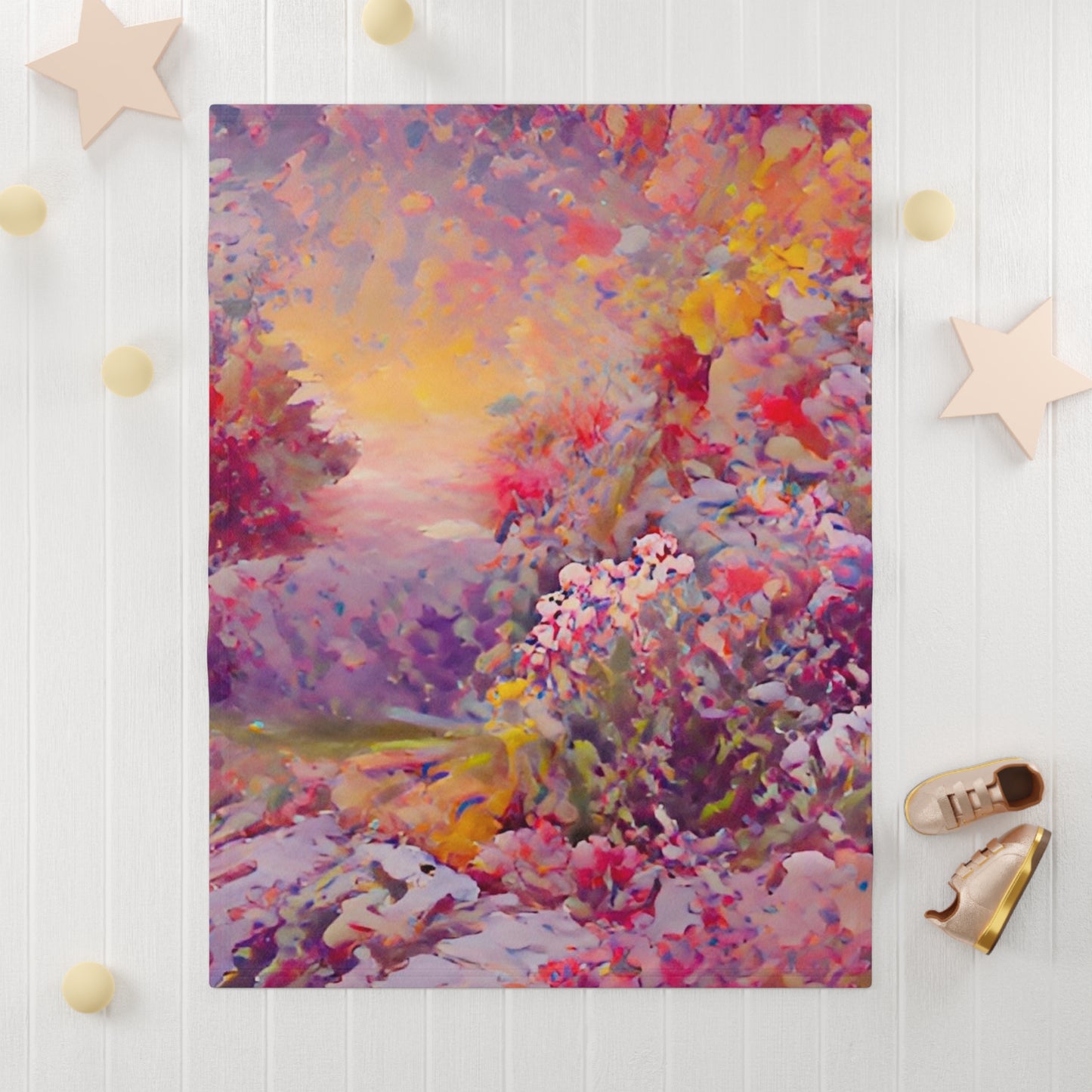 Floral Sky Blanket