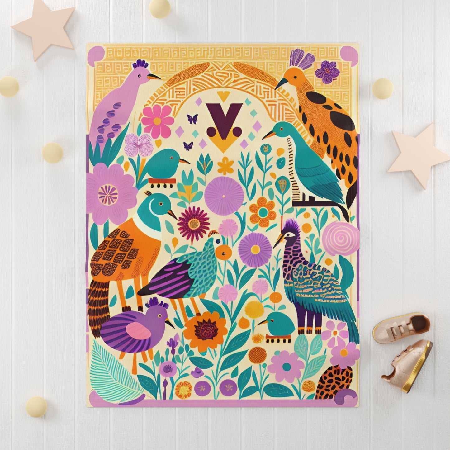 luxurious personalized baby blanket