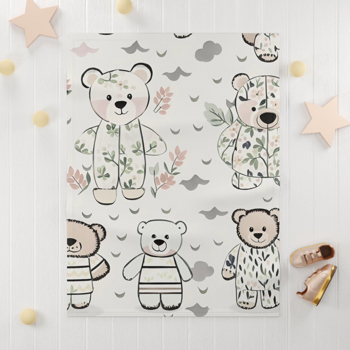Personalized custom baby blanket