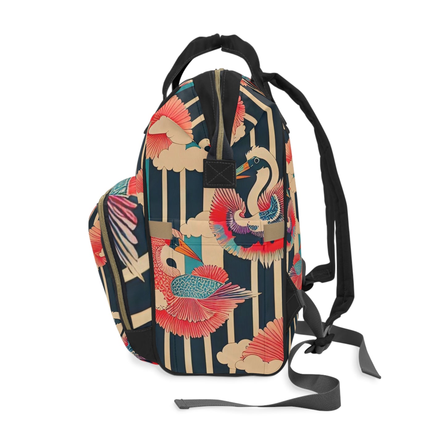 Personalized custom diaper bag backpack