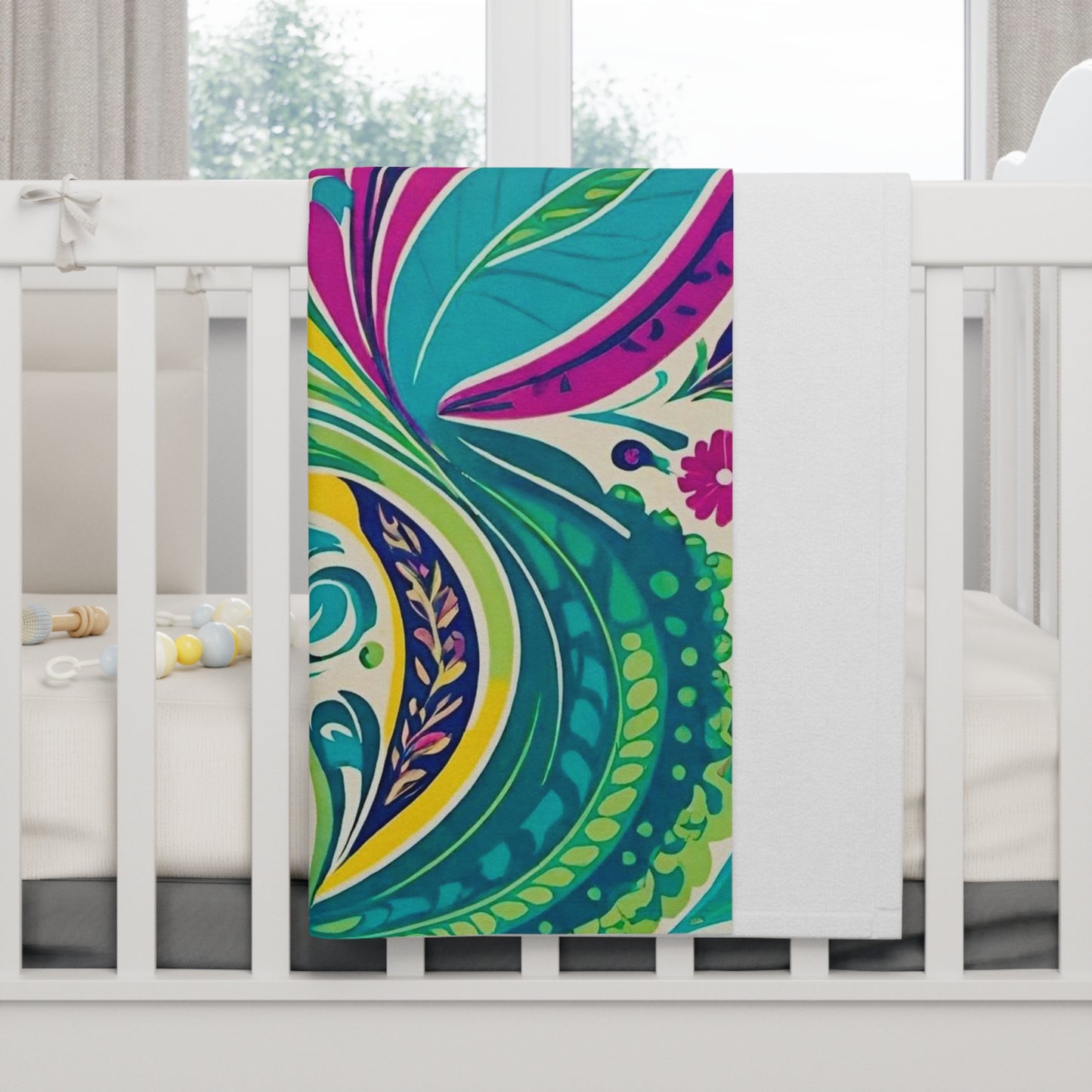 Tyler Wings Personalized Baby Blanket
