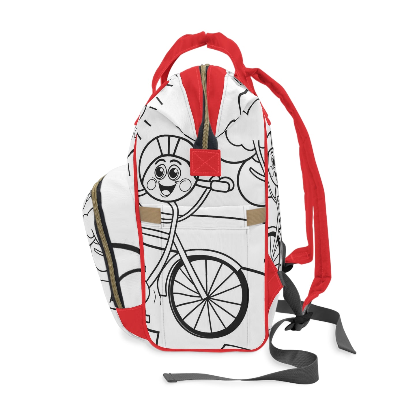 Riding Diaper Bag Backpack