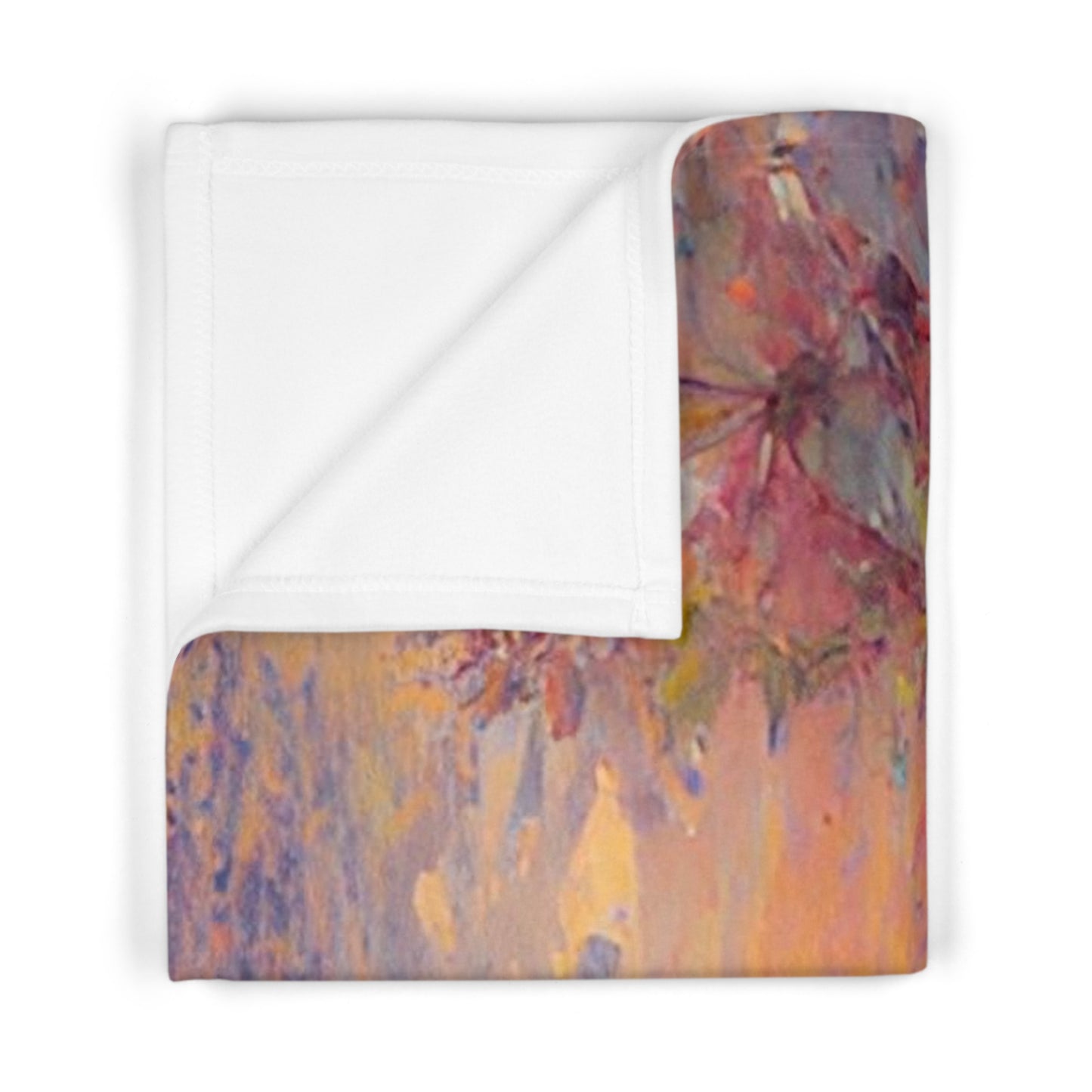 Personalized Sunset on the Mount Baby Blanket Gift