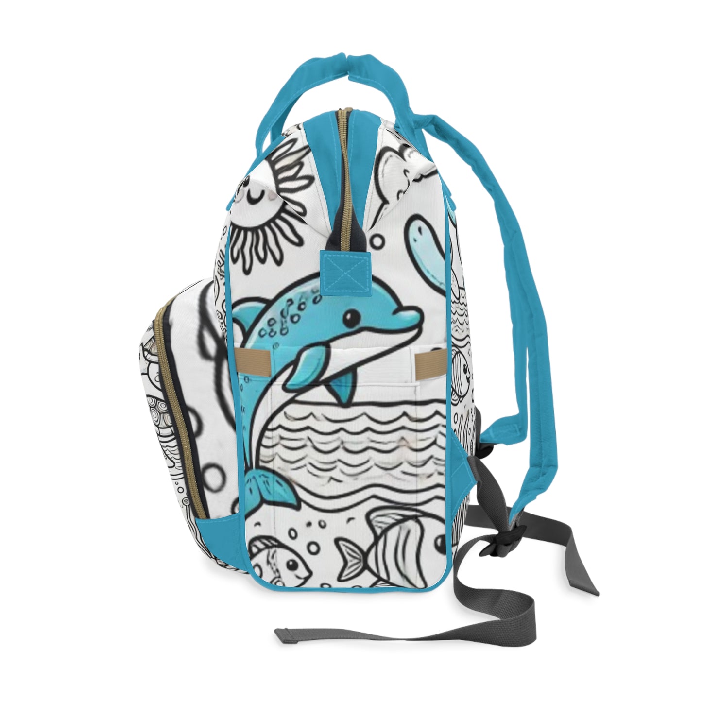 Ocean Scenes Diaper Bag