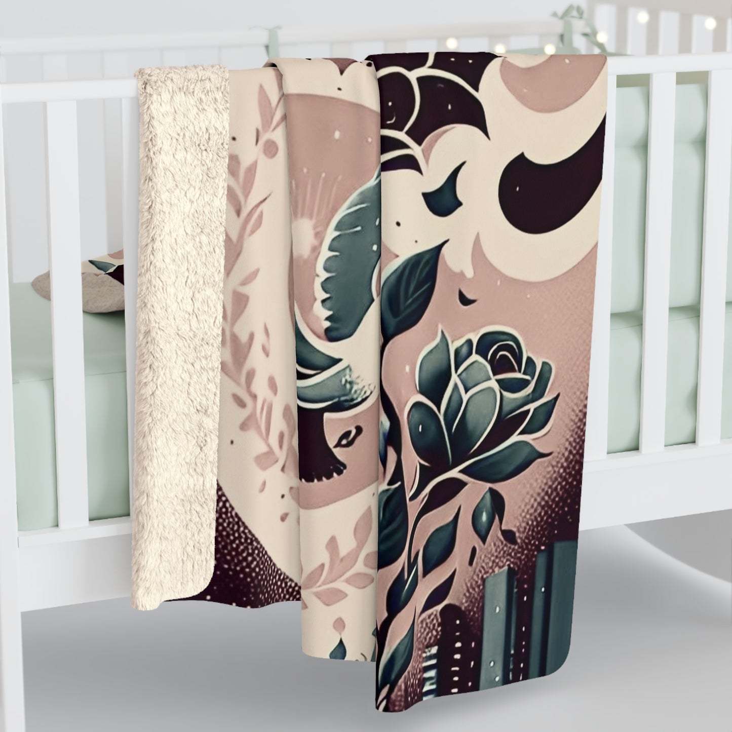 Angels Dove Fleece Blanket