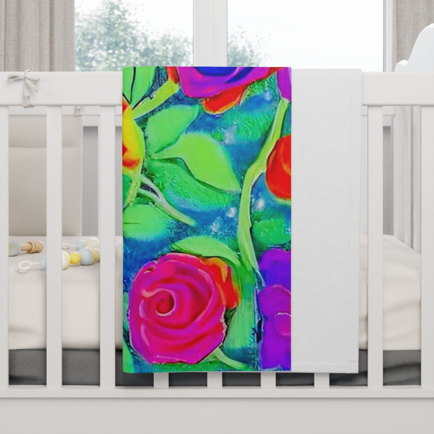 Rose Soft Baby Blanket