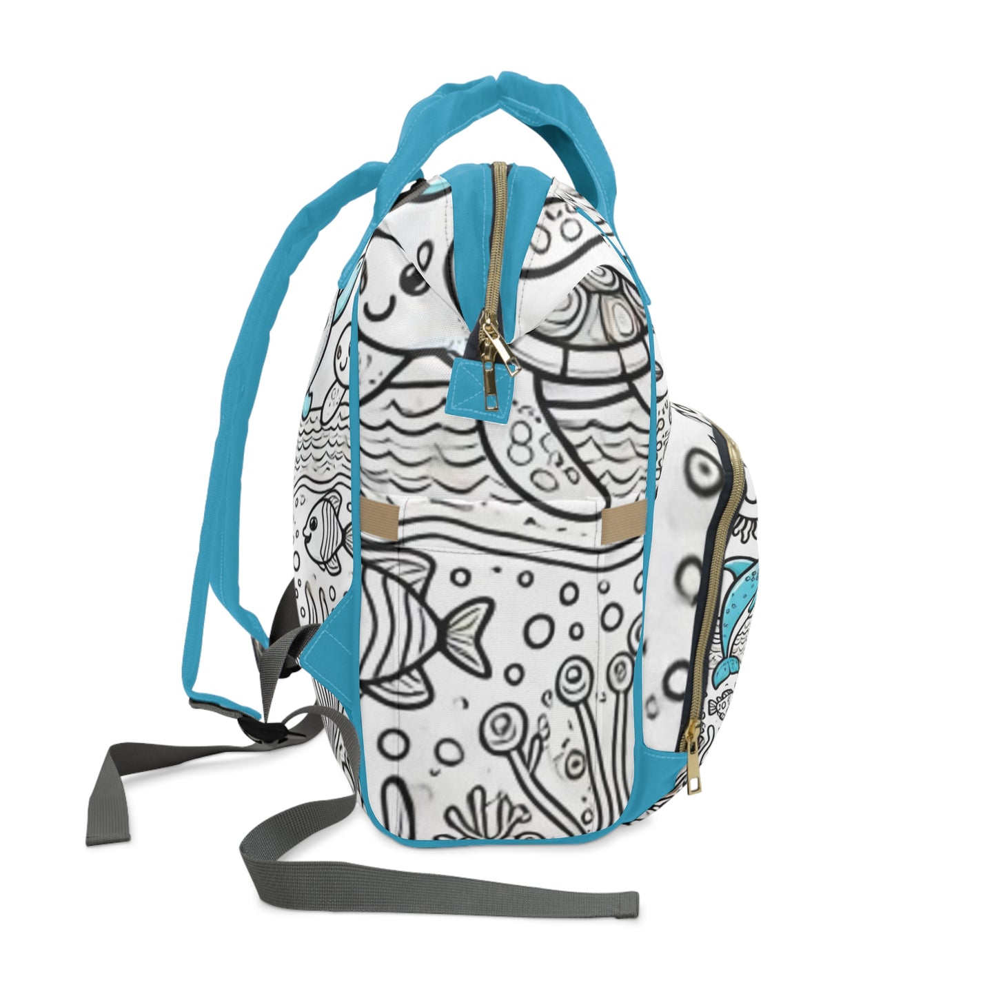 Ocean Scenes Diaper Bag