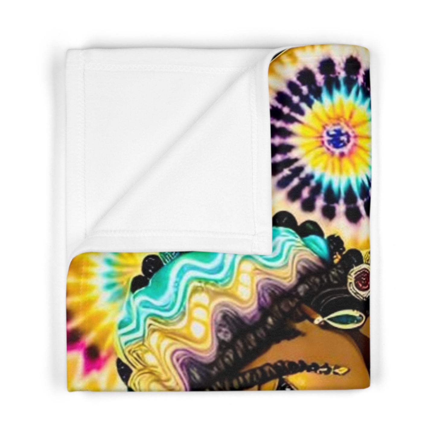 Swirls of Love Personalized Baby Blanket