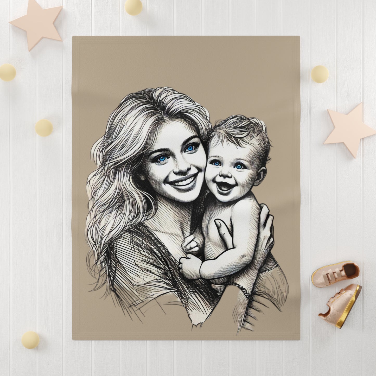 fleece baby blanket