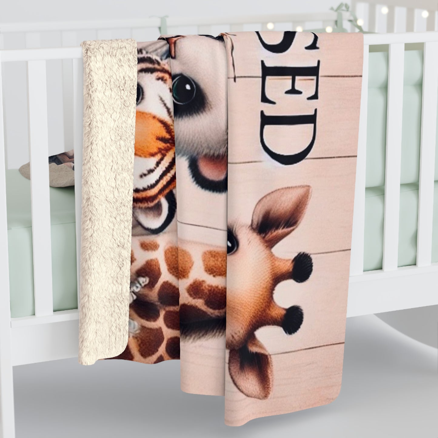 Blessed Family Fleece Blanket