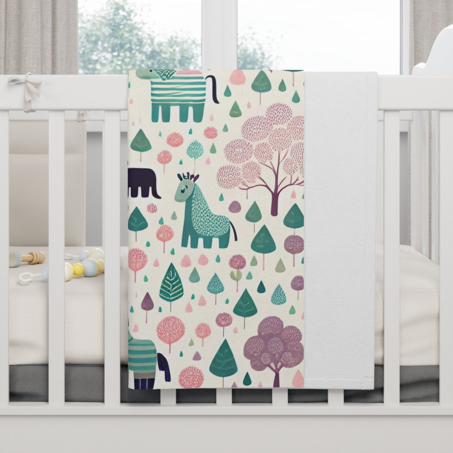 Sky Vault Personalized Baby Blanket