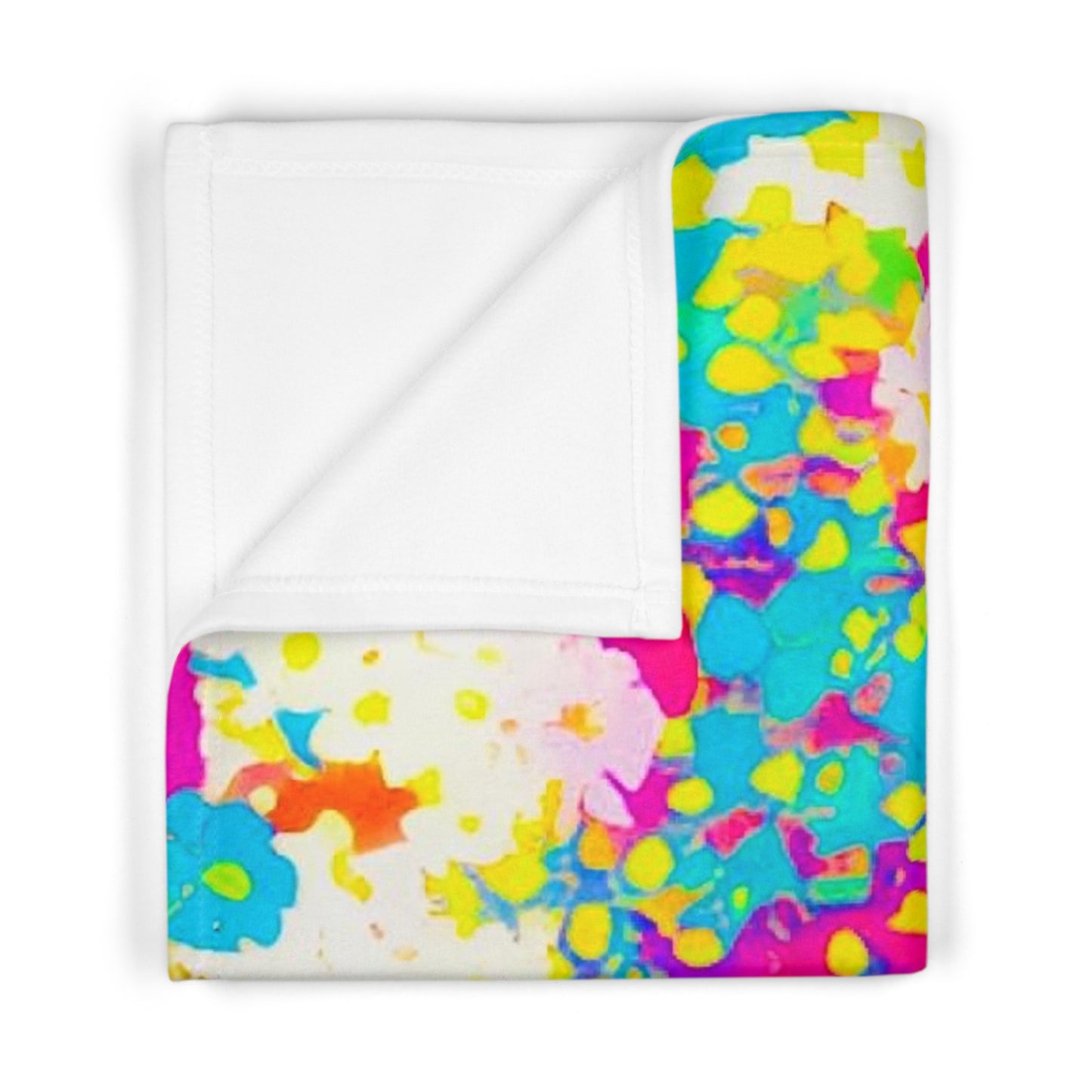 Cheerful colors baby blanket