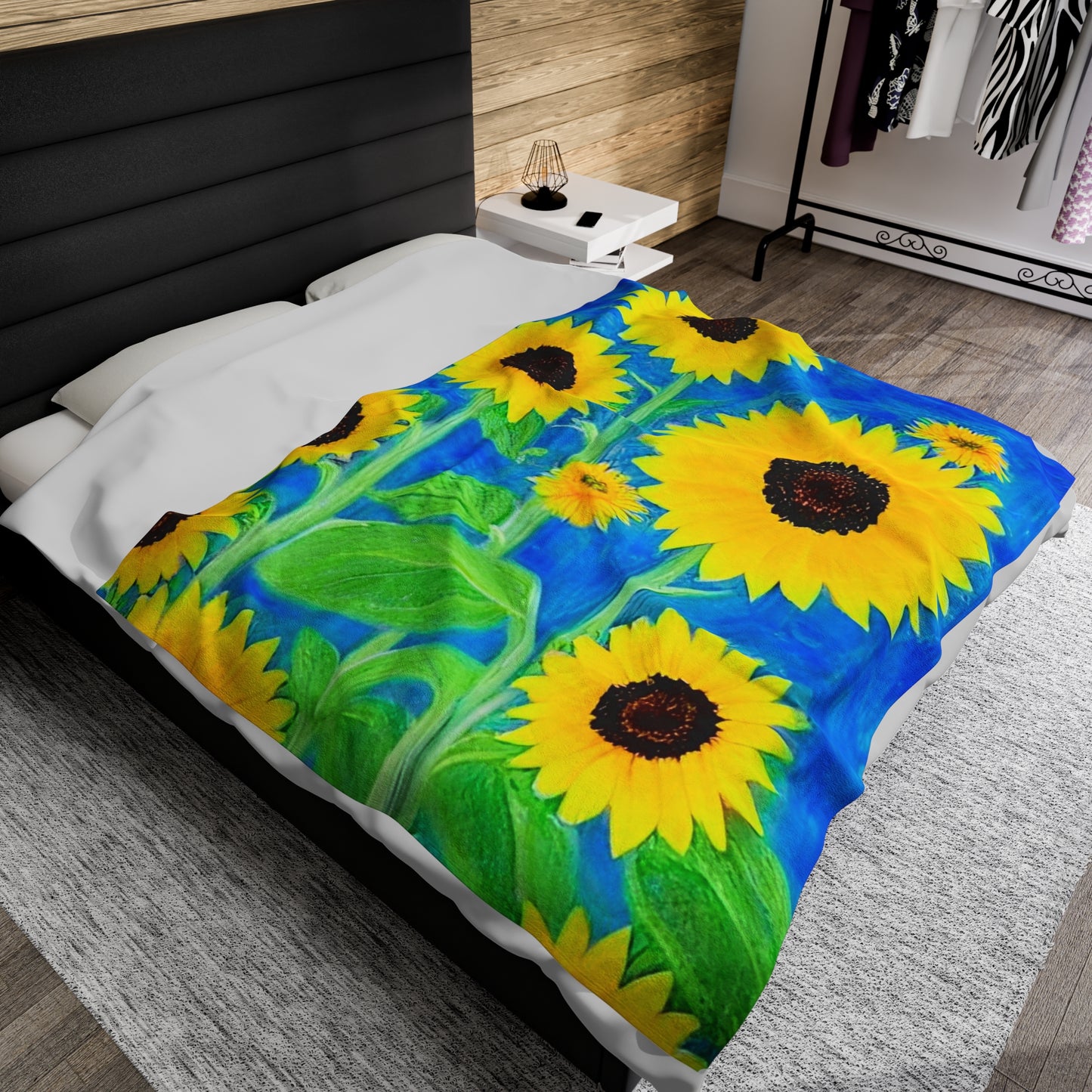 Goodness is Mercy Velveteen Plush Blanket