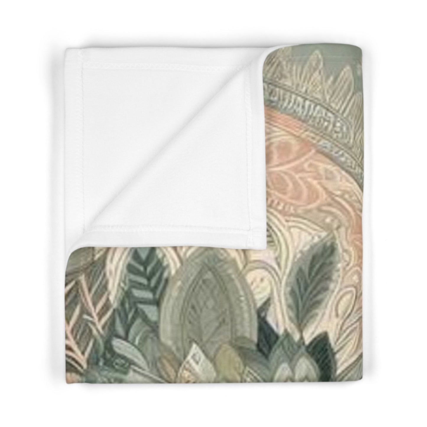 Personalized Sun Bonnet Baby Blanket