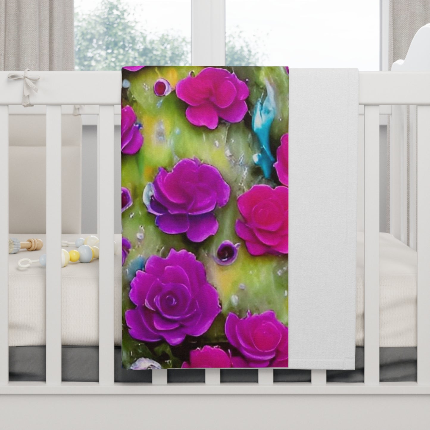 Artistic Diaper Blanket