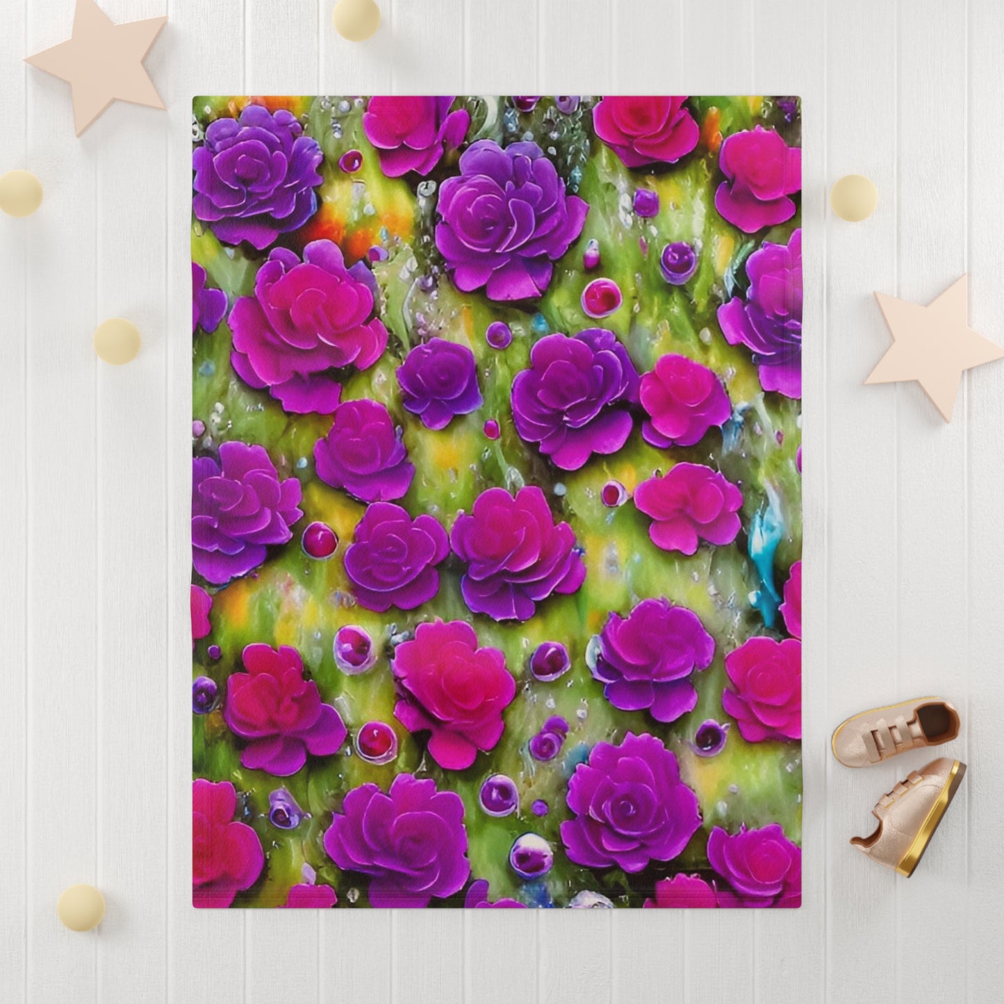 Artistic Diaper Blanket