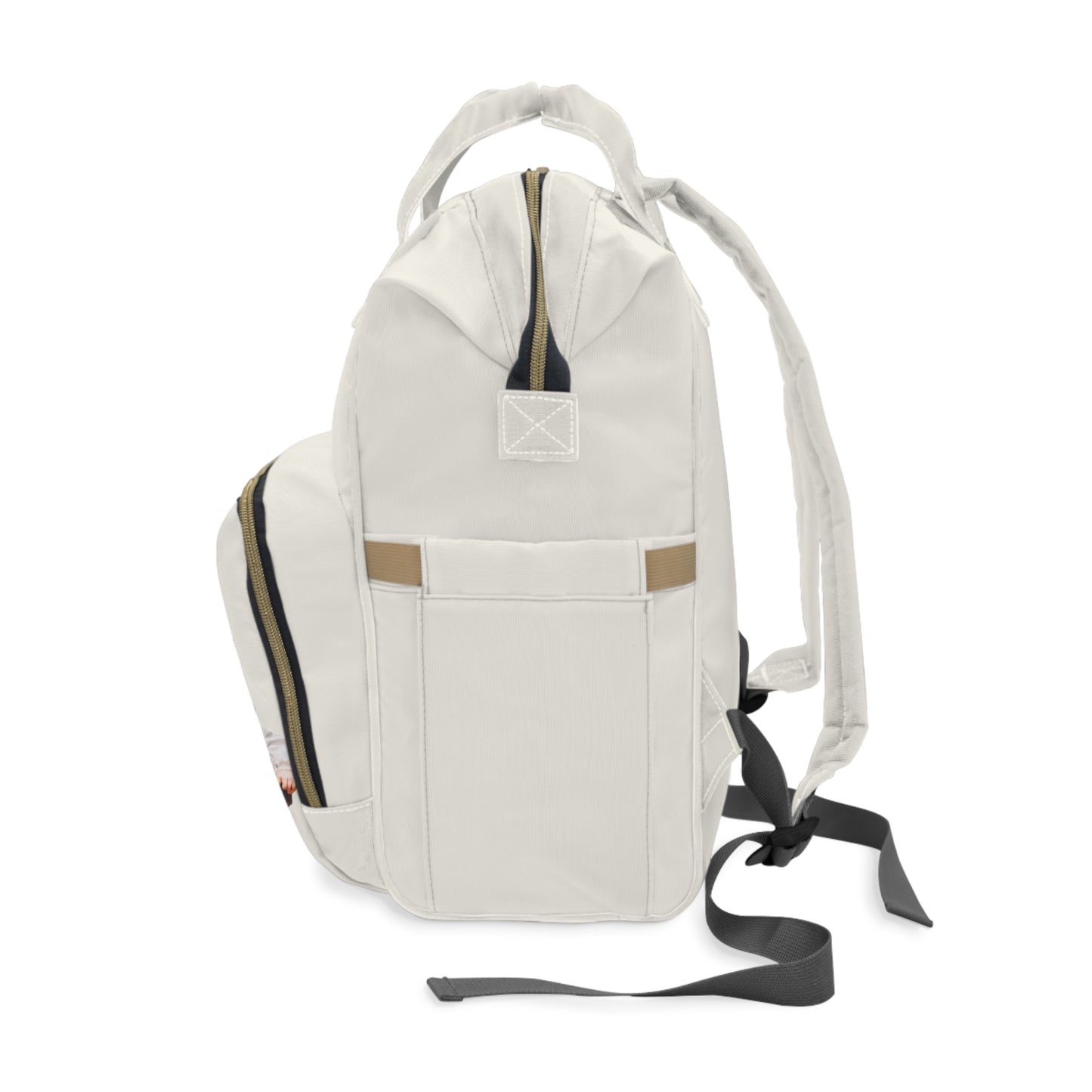 Leather Baby Bag Backpack 