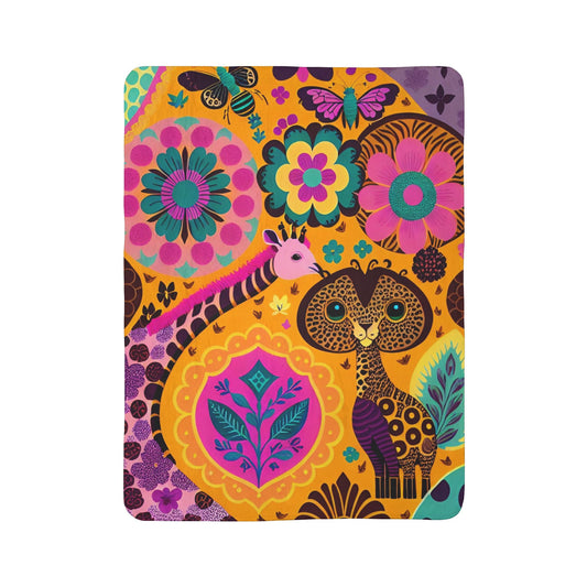 Raff n Kitty Fleece Sherpa Blanket