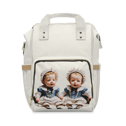 Leather Baby Bag Backpack 