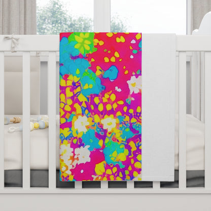  Cheerful colors baby blanket