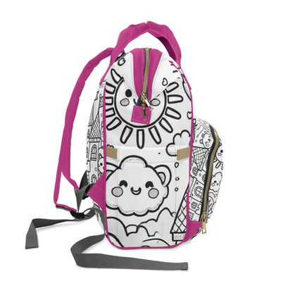 Castle Dreams Coloring Backpack