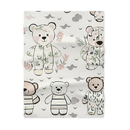 Personalized custom baby blanket