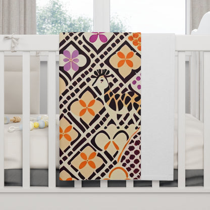 Personalized Animal Baby Blanket