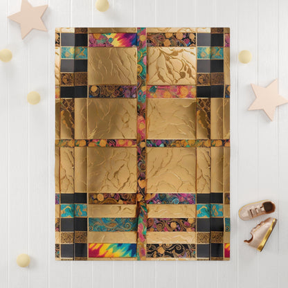 Bursts of the Rainbow Baby Blanket