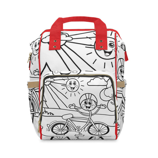 Riding Diaper Bag Backpack