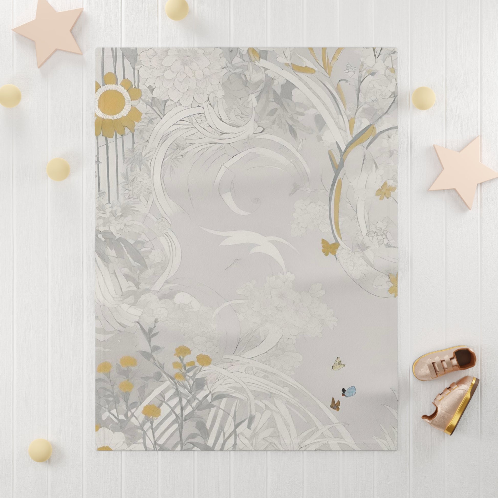 Soft Wind Personalized Baby Blanket